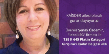 ŞENAY ÖZDEMİR’İ KUTLUYORUZ